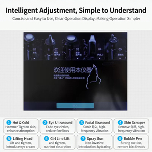 Multiple Core Functions in One Upgraded Skin Care 8 in 1 Instrument for Beauty Salon Use Black Pearl - Product Image 5
