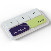 Teclado Mini klavye tuş daktilo klavye ile telefon/Tablet tutucu renkli kablosuz klavye ve fare Combo Mac bilgisayar için