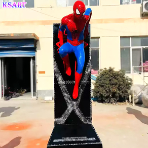Scultura su misura di alta qualità di Spider-Man scultura a grandezza naturale statua in resina Marvel action figure Spider-Man scultura decorazione - Product Image 4