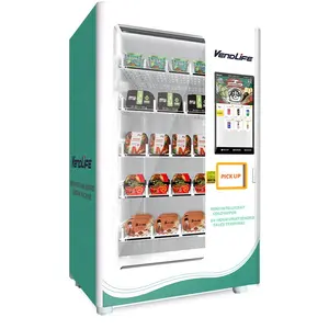 23.6 Large Elevator Equipped Boxed Food Vendlife Vending Machine Touch Screen