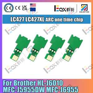 Cartouche LC421XL/LC422XL avec puce à usage unique pour <span class=keywords><strong>Brother</strong></span> DCP-J1050DW/J1140DW MFC-J1010DW MFC-J5340DW/J5345DW/J5740DW/<span class=keywords><strong>J6540DW</strong></span> - Product Image 2