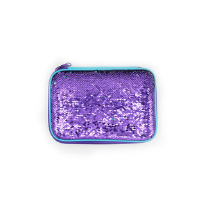 <span class=keywords><strong>Astuccio</strong></span> HSI Eva Reversibile con Paillettes Viola, Antiurto, 23x16x4cm, per Scuola/Ufficio - Product Image 5
