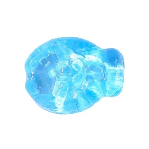 Glace à travers le Type brème petit poisson jouet cadeau créatif pincement TPR jouets de décompression Transparent paillettes vivaneau jouet à presser