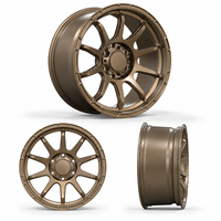 Jantes forgées tout-terrain de style Fuel de 17, 18, 20 et 22 pouces, 6x139.7, noir brillant, pour Nissan Patrol et Toyota Land Cruiser
