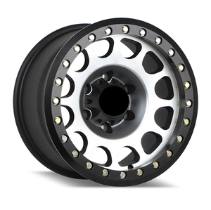 Rines Beadlock Todoterreno 17x9 ET12 6x139.7 de Alta Resistencia con Diseño Anti-Desmontaje, Rines Robustos para Camionetas <span class=keywords><strong>4x4</strong></span> y Proyectos de Overlanding - Product Image 3