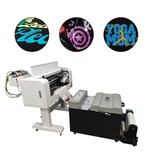 เครื่องพิมพ์ DTF ขนาด 30 ซม. เครื่องพิมพ์อิงค์เจ็ท 2 หัวพิมพ์ XP600/i3200 เครื่องพิมพ์เสื้อยืดแบบรีดร้อนพร้อมเครื่องเขย่า - Product Image 6