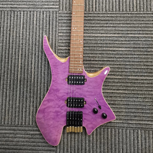 Guitare à corps irrégulier de fabrication chinoise avec plusieurs couleurs - Product Image 1