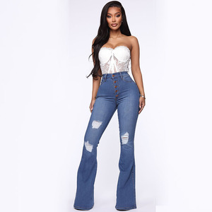 Wholesale Tall Women Jeans Trendy 