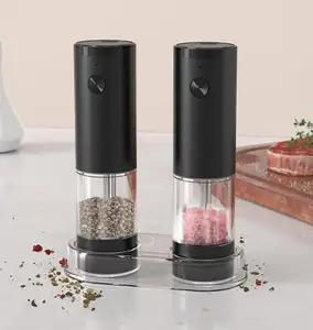 Mini Intelligent Gravity Sensing Grinder For Herb Spice Salt Pepper Other Spices Tool New Product