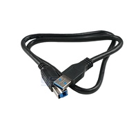 Yüksek hızlı USB 3.0 a erkek B erkek kablo süper hızlı veri transferi yazıcı tarayıcı harici sabit disk uzatma kablosu OEM