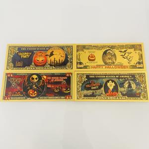 Notas Comemorativas em Folha de Ouro para Atacado e Varejo, Adequadas para Halloween, Ação de Graças e Natal. - Product Image 6