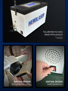 เครื่องทำความสะอาดสี กราฟฟิตี และไม้ แบบพกพา ใช้เลเซอร์ไฟเบอร์พัลส์ - Product Image 2
