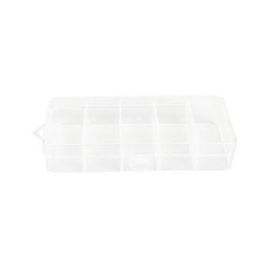 Caja de Almacenamiento de Plástico Transparente con 5 Compartimentos y Tapa para Organizar Accesorios de Pesca, Organizador de Escritorio, Hecho en Zhejiang - Product Image 2