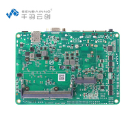 Carte mère industrielle N100 2 ports LAN RTL8111H DDR4 Max 32G 12V 8 USB 6 ports COM SATA3.0 MSATA M.2 pour WIFI/5G