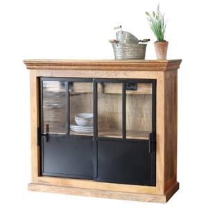 Buffet en bois sculpté à la main de luxe, conçu pour une utilisation dans une salle à manger, alliant style, fonctionnalité et artisanat exceptionnel - Product Image 5