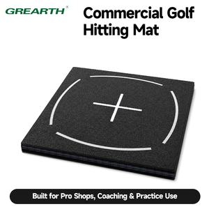 Tapis de frappe de golf professionnel Grearth, personnalisable OEM/ODM, en PA6, pour droitiers et gauchers, usage commercial, directement de l'usine - Product Image 1