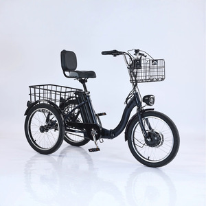 Vente en gros d'usine <span class=keywords><strong>Tricycle</strong></span> <span class=keywords><strong>électrique</strong></span> <span class=keywords><strong>pliable</strong></span> à batterie au lithium de 20 pouces 3 roues 7 vitesses E-Trike <span class=keywords><strong>pliable</strong></span> pour adultes et personnes âgées 45 km - Product Image 2