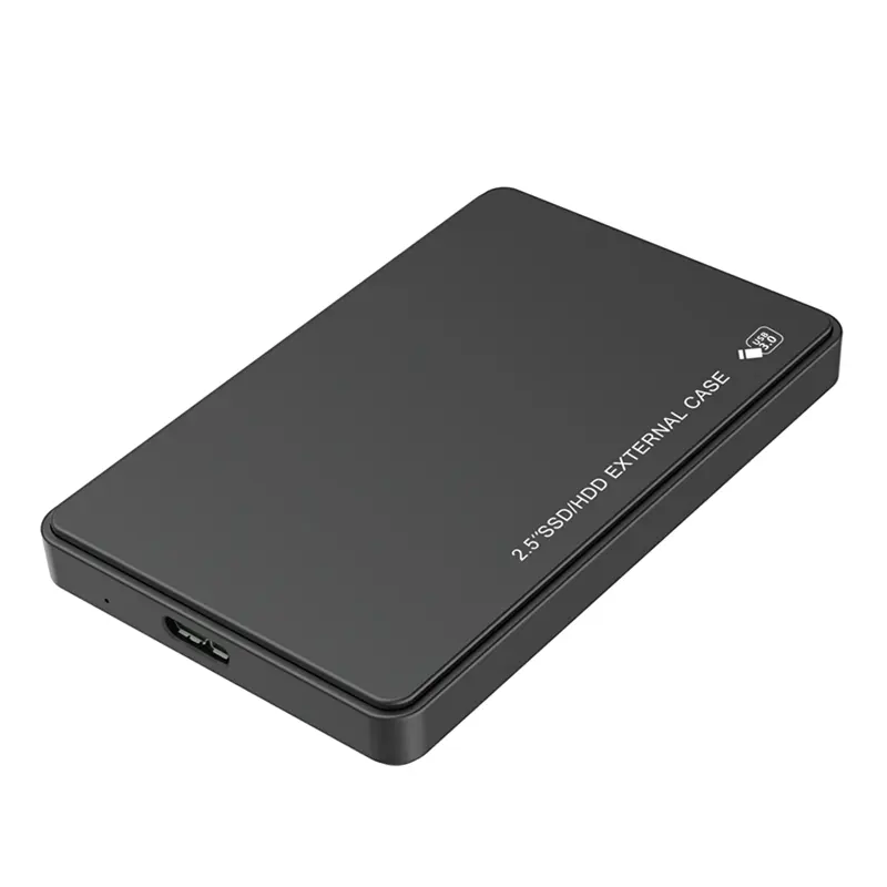 2.5 USB 3.1 HDD SSD gabinete plástico externo disco rígido gabinete SATA3 disco rígido caso