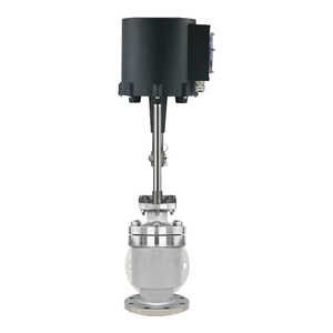 Válvula de Control de Ángulo WCB de Una Sola Vía, Tipo On/Off, para Control de Temperatura y Flujo - Product Image 3