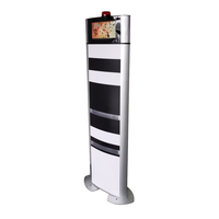 Gran oferta, lector de puerta de biblioteca RFID UHF de 915MHz con antena y Software, interfaz Wiegand y RS232 directa de fábrica de China