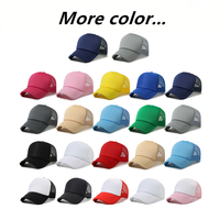 Gorra Trucker Personalizada de Malla con Frente de Espuma, 5 Paneles, Gorra Lisa para Bordar e Imprimir Logotipos, Gorras Trucker al por Mayor