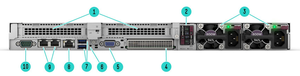Vente directe d'usine ProLiant DL320 Gen11 8SFF Intel Scalable Xeon Gold 5420+ RAID MR416i-O 2x1600W PSY 1U Serveur en rack - Product Image 4