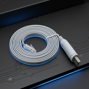 สายคอนโซล2.0 <span class=keywords><strong>USB</strong></span> พร้อมชิป FTDI สายเคเบิลคอนโซล RJ45 - Product Image 1