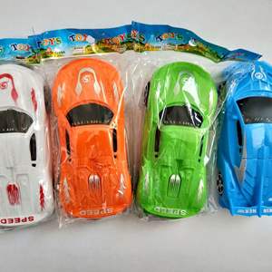 Voitures jouets à rétrofriction, voitures jouets pour enfants, voitures de course jouets, voitures de course à rétrofriction, disponibles à 1 ou 2 yuans. - Product Image 1