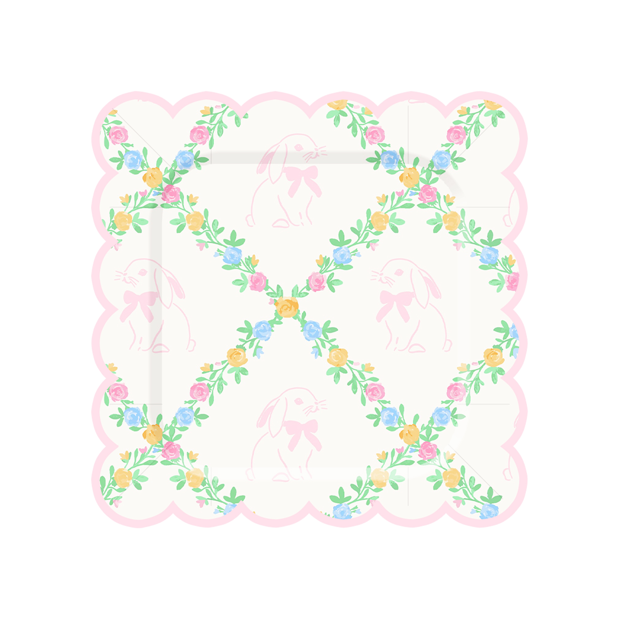 Plato de papel de 9 pulgadas * 8 unidades