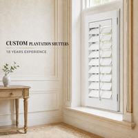 Volets de plantation OEM/ODM haut de gamme, fabrication sur mesure en gros pour projets B2B mondiaux et solutions de couverture de fenêtres commerciales