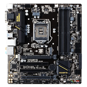 เมนบอร์ด GA-B150M D3H มือสอง สำหรับเล่นเกม รองรับซ็อกเก็ต LGA 1151 รองรับซีพียูซีรีส์ 6 และ 7 รุ่น B150M - Product Image 1