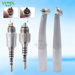 หัวกรอฟัน VIMEL แบบไฟเบอร์ออปติก 45 องศา พร้อมไฟ LED เชื่อมต่อเร็ว 6 พิน รุ่น VM-3011 - Product Image 1