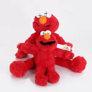 Biscotto per uccelli più popolare Bert Ernie Elmo bambole di peluche più vendute con personaggi dei cartoni animati giocattoli di peluche di strada di sesamo