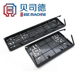 เครื่องทำกรอบป้ายทะเบียนรถยนต์ BST-1800A เครื่องฉีดพลาสติกอัตโนมัติแบบไฮดรอลิกแนวนอนเกรดอุตสาหกรรม PP/PC - Product Image 6