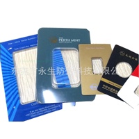 Ensemble de cartes en plastique de haute qualité avec impression colorée pour lingot d'or