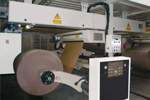 Machine à laminer en carton ondulé, bobine d'alimentation en papier pour le bas, machine à laminer en carton ondulé, machine à laminer en carton ondulé - Product Image 3