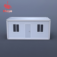 20 pieds Portable immeuble d'appartements de luxe maison modulaire moderne minuscule bureau préfabriqué maison en conteneur maison pliante bateau-maison