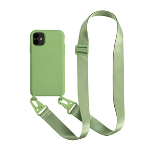 Étui de téléphone à bandoulière TPU 3 côtés avec <span class=keywords><strong>collier</strong></span>, sangle en PP, crochet, toucher doux pour <span class=keywords><strong>iPhone</strong></span> 15 Pro Max - Product Image 5
