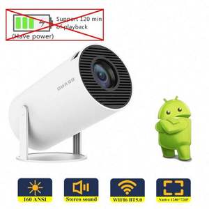 Nouveau projecteur vidéo mini HD portable intelligent Android électrique écologique durable pour cinéma maison - Product Image 6