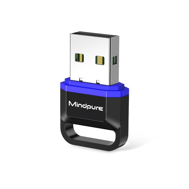 BT 5.1 USB Adapter, RTL8761BU Dongle for PC Desktop Laptop, USB Bluetooth-Compatible Receiver for Headset Speaker Keyboard Mouse