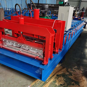 PPGI Galvanized Steel Coil <b>Profile</b> Roof Sheet Former Cold <b>Bending</b> Glazed Tile Roll Forming <b>Machine</b> - Product Image 2