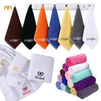 Serviette de Bain Épaisse en Pur Coton pour Hôtel de Luxe, Salon de Manucure, Pédicure, SPA Beauté, Massage des Pieds, avec Logo Brodé Personnalisé – Vente en Gros