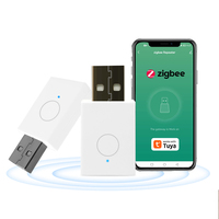 Zigbee Tuya repeater sinyal portabel, versi 3.0, penguat sinyal Zibgee mini untuk jaring Zigbee