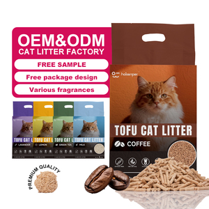 Promotion : Litière pour chat au tofu, ingrédients naturels, antibactérienne, <span class=keywords><strong>anti</strong></span>-odeurs, multi-parfums, super agglomérante, <span class=keywords><strong>anti</strong></span>-éclaboussures, hautement absorbante - Product Image 1
