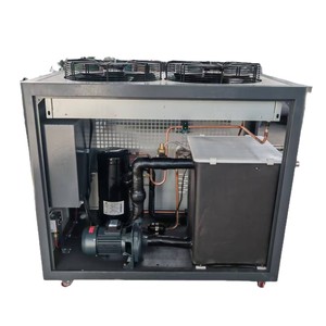 Enfriador de Aceite por Aire Jude de 5 HP, R-134a, 380V, Equipo de Refrigeración de Agua Industrial Móvil - Product Image 1