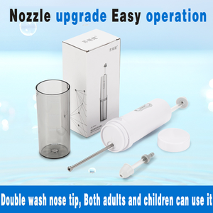Nuevo diseño, 300ml, inalámbrico, impermeable, eléctrico, irrigación <span class=keywords><strong>Nasal</strong></span>, eliminación portátil, sal, limpiador de nariz - Product Image 4