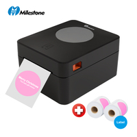 MHT-L9250 Label pengiriman termal kecepatan tinggi Printer Mini 4 inci Barcode harga Tag Printer termal