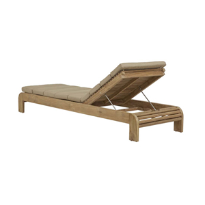 Lettini Prendisole in Legno di Teak per Piscina, Spiaggia, Hotel, Giardino, Cortile, Villa, Resort - Arredamento da Esterno in Teak - <span class=keywords><strong>Meva</strong></span> - Product Image 4