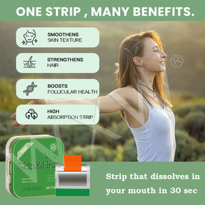 Bandes orales de biotine et de collagène aromatisées à la pastèque Offre Spéciale Film à dissolution rapide pour une absorption rapide pour les adultes - Product Image 3