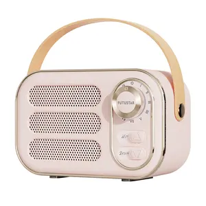 Aangepaste Mini Tuimelaars Met Bluetooth Speakers Kleine Ijveraar Bas Hoge Kwaliteit Luid Vintage Radio Sexy Karaoke Met Mic Mp3-speler